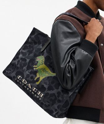 ＜COACH＞トート・カモ　プリント　アンド　レキシー